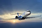 Самолет бомбардировщик crj 700 series постер из шелковой ткани ткань печать Настенная Наклейка Настенный декор пользовательский принт