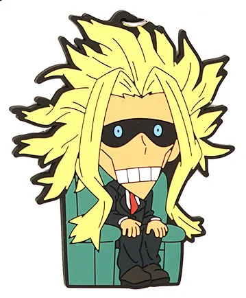 Мой герой училища Аниме Boku no Hero Academy Deku Bakugo Shoto Allmight Eijiro Uraraka ластик головной костюм героя резиновый брелок - Цвет: 11 Allmight