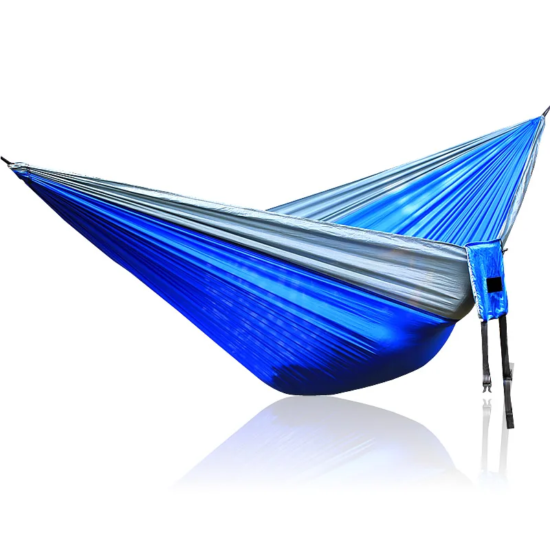 Синий серый двойной открытый гамак|outdoor hammock|hammock hammockhammock outdoor |