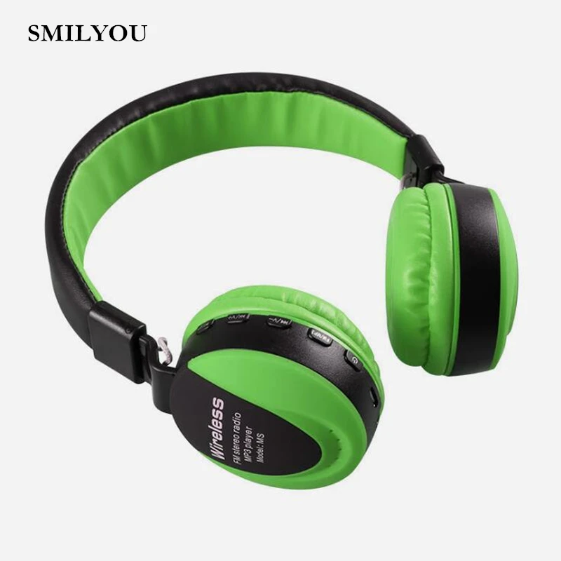 SMILYOU беспроводные Bluetooth наушники гарнитура с микрофоном Casque Audio Oreillette Поддержка FM