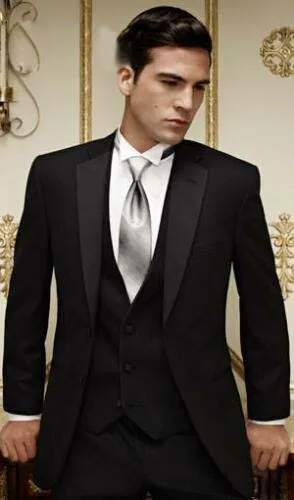 

New Men's Tuxedos Wedding Suits Groomsman Suits Best man Custom Made