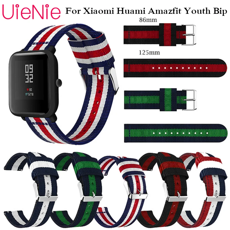 

20mm Replacement Strap For Samsung Galaxy Watch Activefrontier Classic Watchband For Huami Bip BIT PACE Lite Youth Wristband