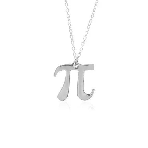 Математика Pi 3 14 символ номер ожерелье учительницы науки Геометрия начальной