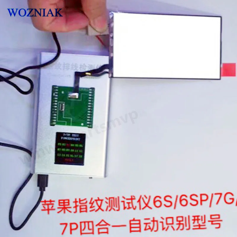 Для iphone тестер отпечатков пальцев 6 s/sp/7g/7 p четыре на одну ногу сборка подсветки автоматическая проверка точности идентификации