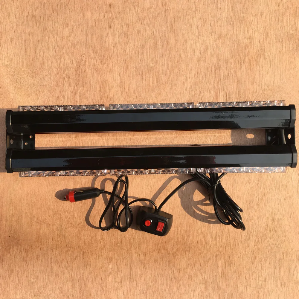 12 В автомобильная светодиодная сигнальная лампа двусторонняя 360 градусов