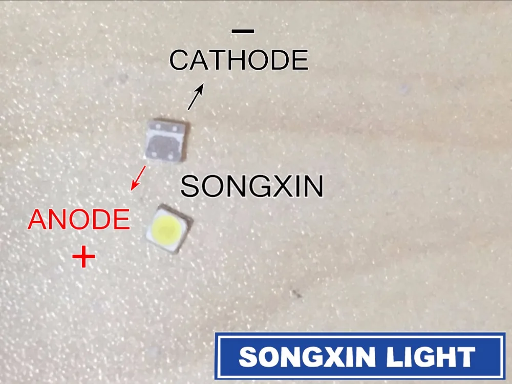 200 шт./лот для LG SMD СВЕТОДИОДНЫЙ 3535 6V холодный белый 2W ТВ/lcd подсветка ТВ