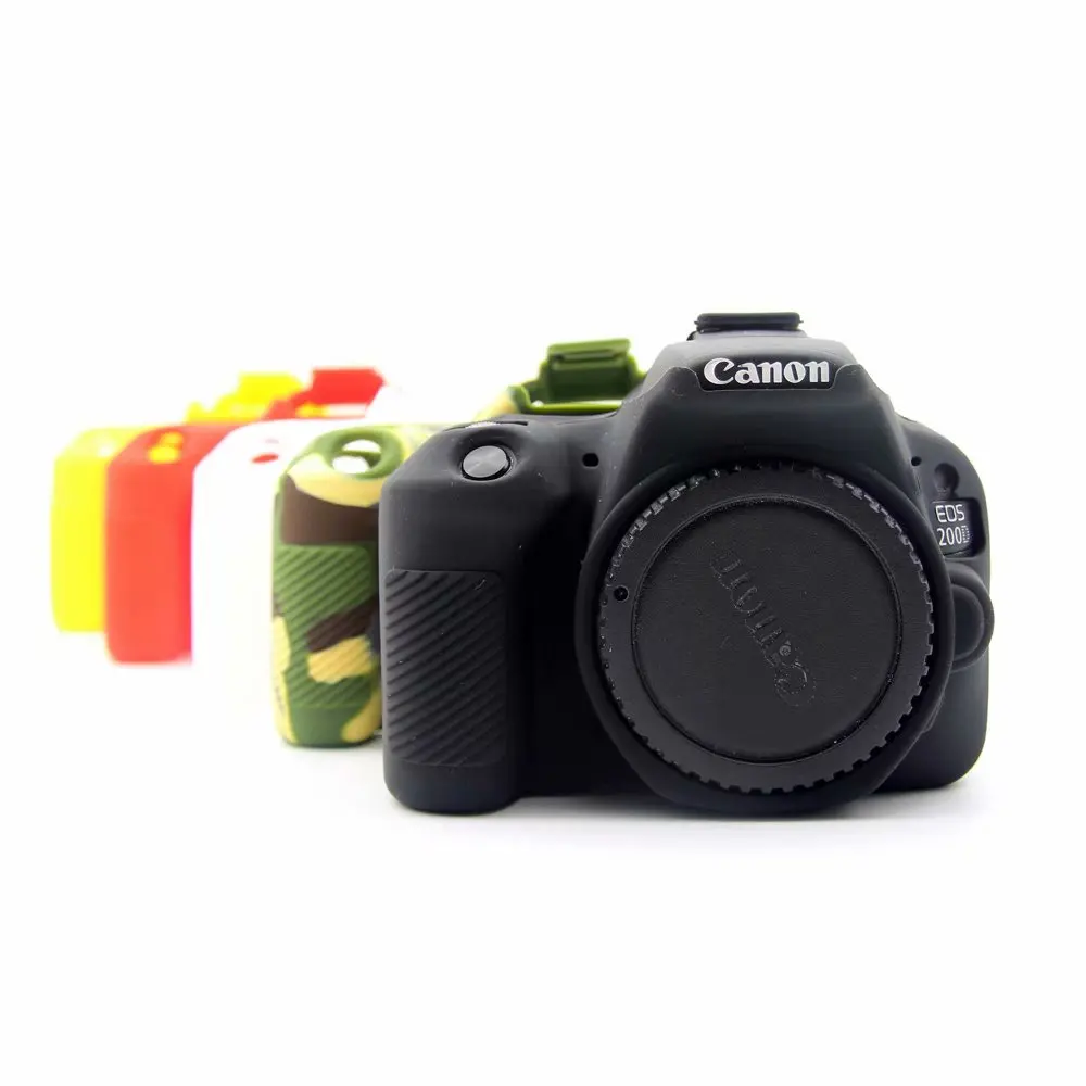 Сумка для камеры силиконовый резиновый чехол Canon 600D 650D 700D 80D 800D 200D 1500D 1300D 77D 70D 7D2 6D 5D3