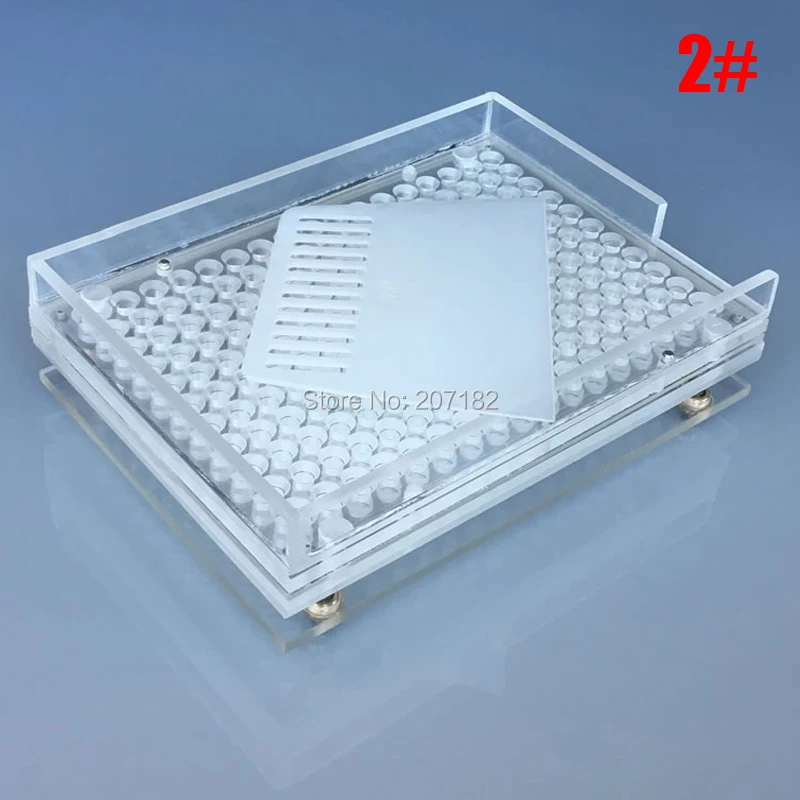 For Size 2Capsules Новинка! 209 отверстий 00#, 0#, 1#, 2#, 3#, 4# машина для наполнения капсул Plexigalss, ручной наполнитель капсулы без инструментов для тампонга - Цвет: For Size 2Capsules