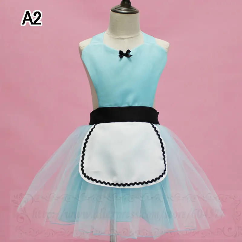 A2 Costumes for Girls Mermaid Snow White Elsa Costume Minnie Anna Cosplay Princess Tutu Apron for Halloween Christmas Easter Party - Цвет: A2