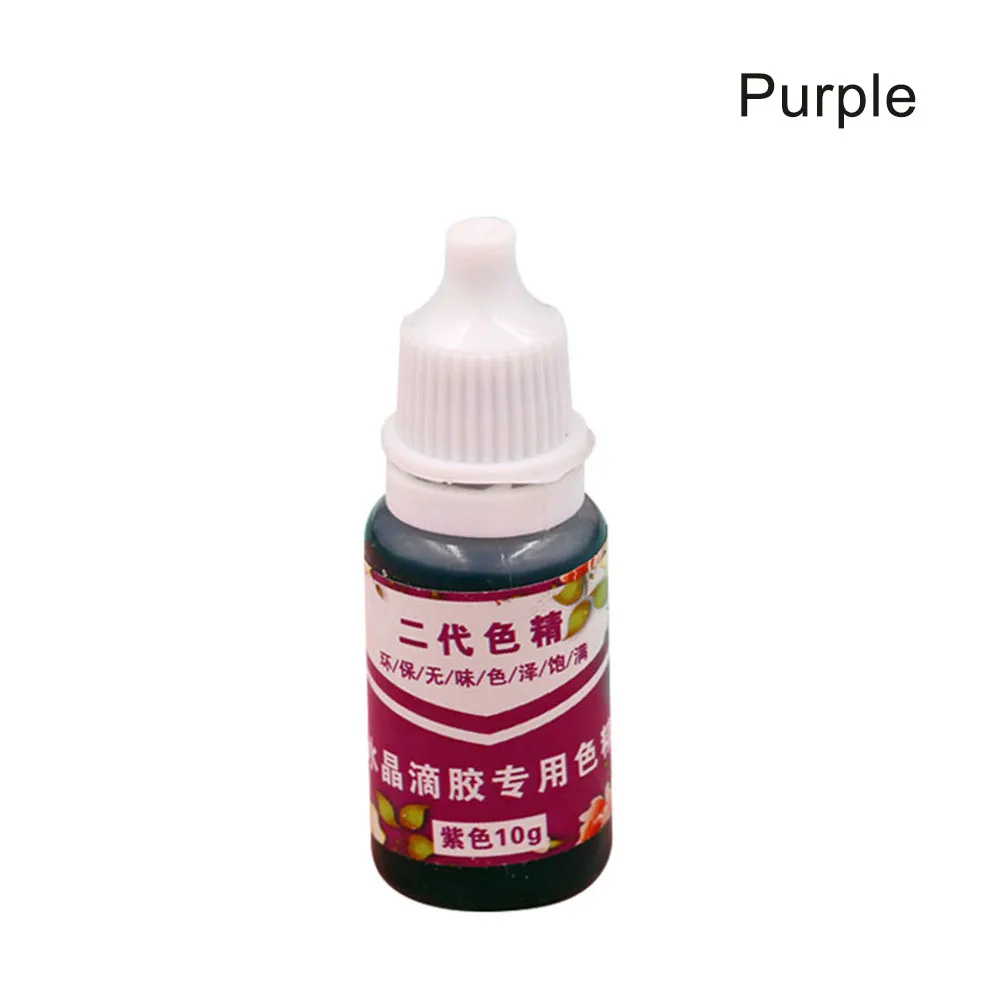 purple Высокая концентрация УФ смолы жидкий жемчуг цвет краситель пигмент эпоксидной смолы для DIY ювелирных изделий Ремесла TB - Цвет: purple