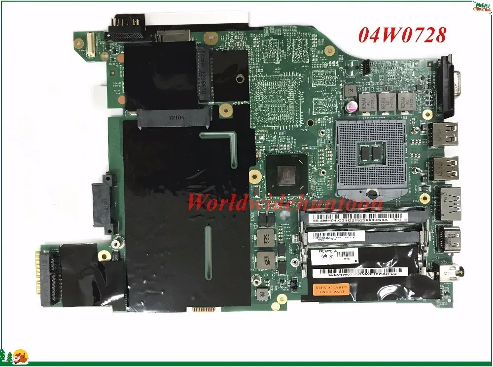 Высококачественная материнская плата MB 04W0728 для ноутбука Lenovo ThinkPad Edge E420 PGA988 SLJ4P HM65