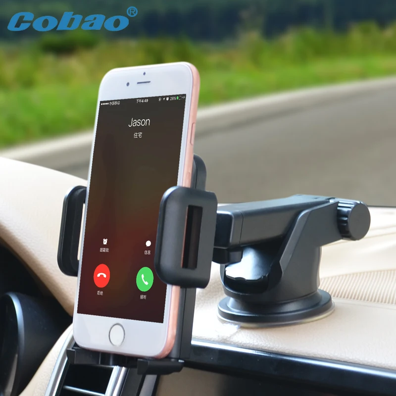 Универсальный автомобильный держатель для телефона Cobao регулируемая подставка