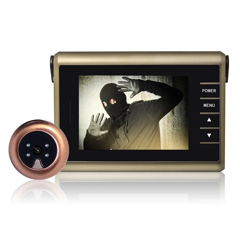 Новинка 2017 года поступление 3.2 &quotкрасочные видео Запись Беспроводной дверной