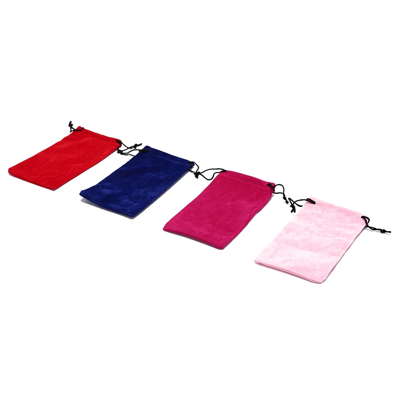 Сумки на шнурке для солнцезащитных очков одноцветные сумки близорукости