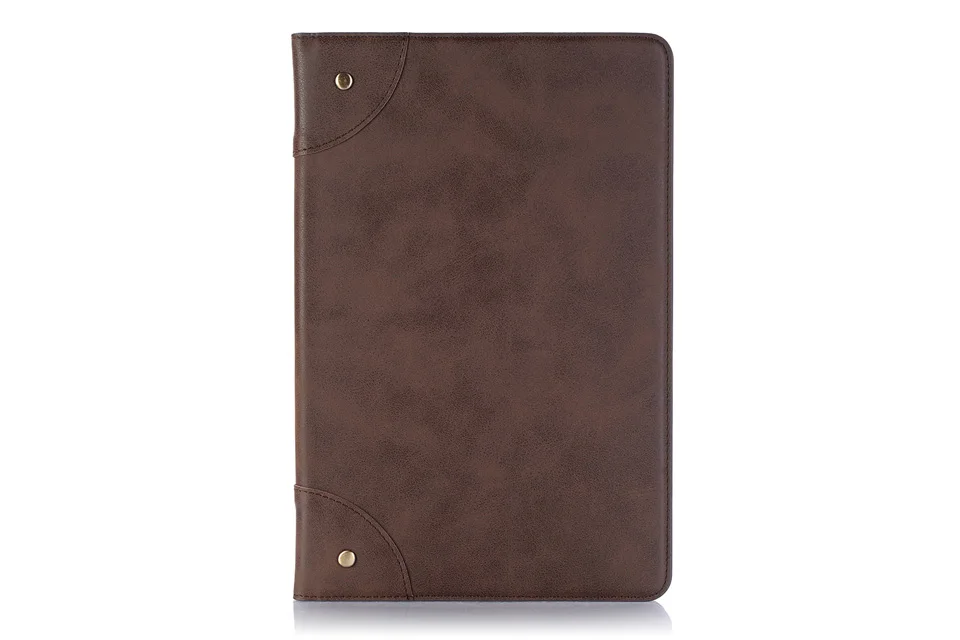 Coffee T590 10,5 ''ретро-Книга чехол для Samsung Galaxy Tab A 10,5 SM-T590 T595 T597 планшеты из искусственной кожи Смарт фундамент кожного покрова+ подставка для ручек - Цвет: Coffee