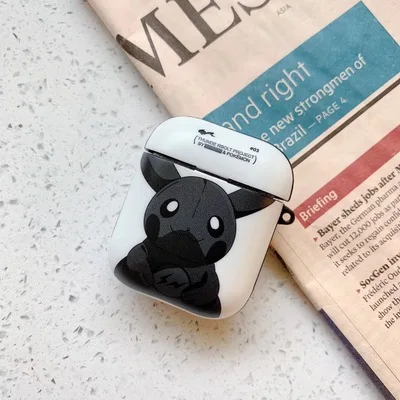 S-28 3D милый мультфильм животных корова брелок силиконовый чехол для Apple Airpods чехол Bluetooth наушники защитный Брелок «Обложка» - Цвет: S-28