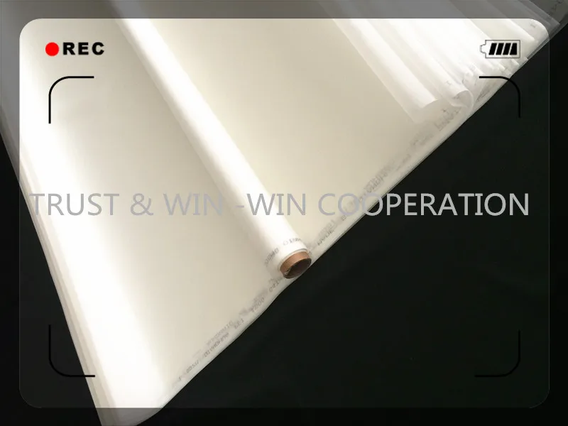 Бесплатная доставка! Белая моно сетка для экрана из полиэстера 120T 34um 260 50mts|screen