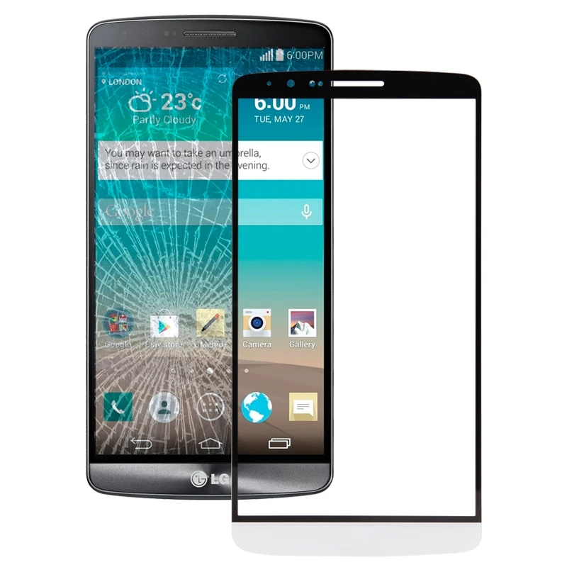 Оригинальный внешний стеклянный экран для LG G3/D855/D850|Сенсорные панели (тачскрин)| |