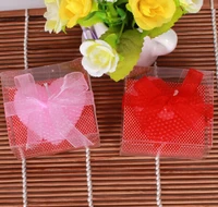 10pcs redpink pearl heart candle wedding baby shower birthday souvenirs gifts favor packaged with pvc box