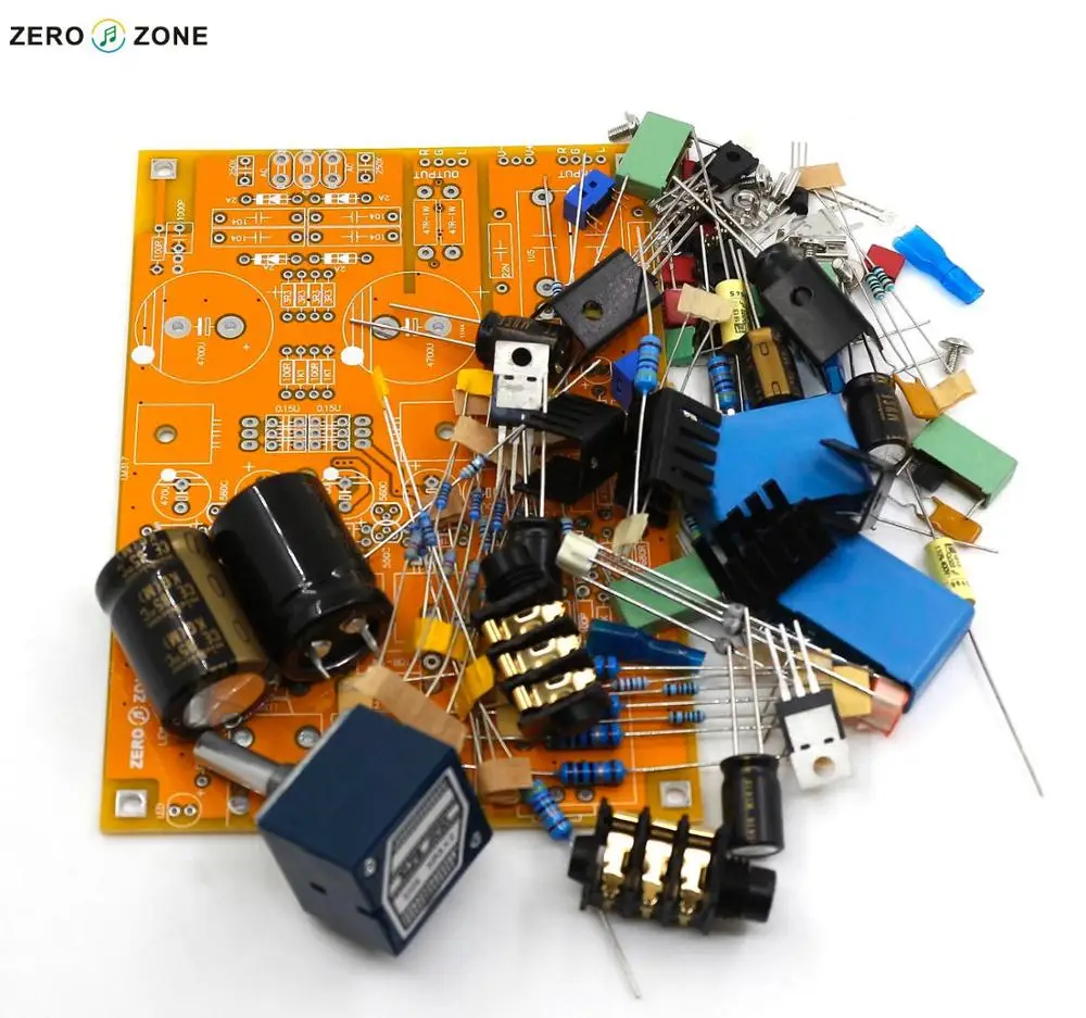GZLOZONE Модернизированный усилитель для наушников комплект набор предусилителя