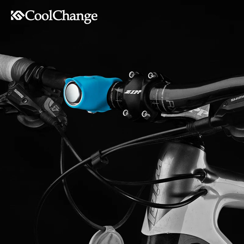 Велосипедный звуковой сигнал CoolChange водонепроницаемый 110 дБ ультралегкий