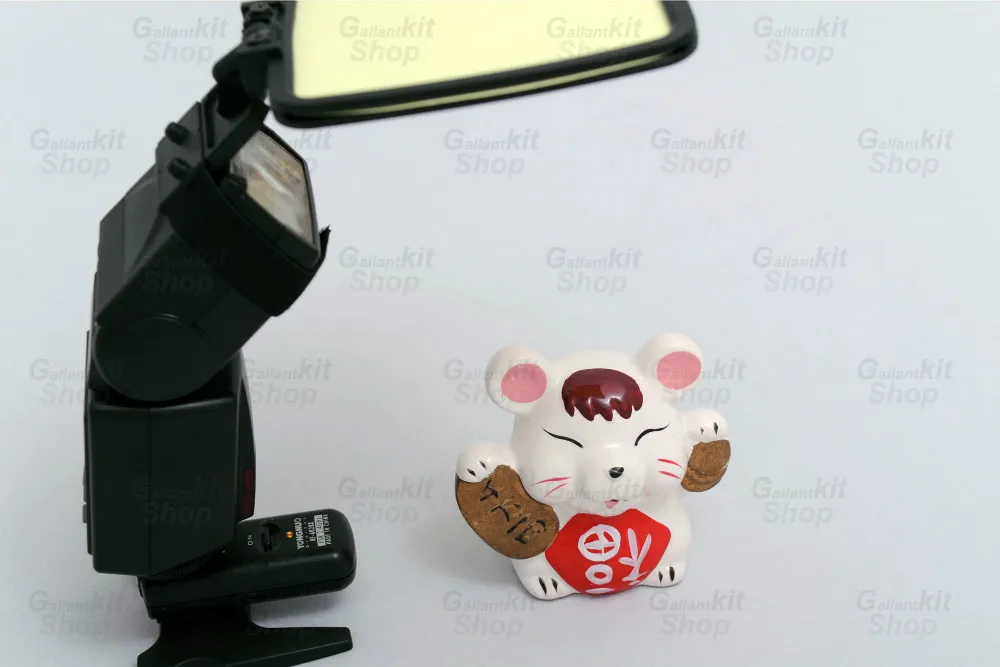 Foldable Camera Flash Diffuser + Bounce Card Silver Gold White Photograph Reflector for Can&ampn Nik&ampn S&ampny &amplympus Tracking |