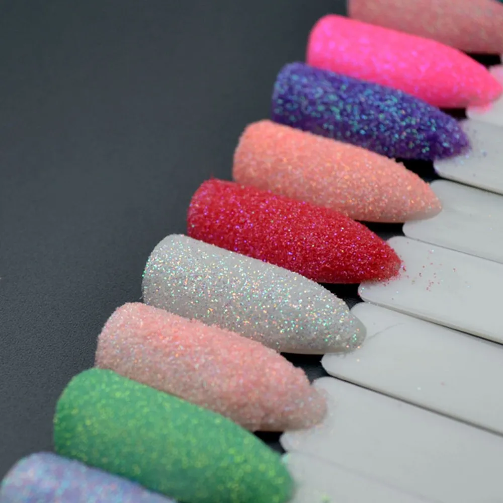 Gelike 2g Holographic Nail Glitter Powder Gradient Shining Sugar Dust Art Decorations Set | Красота и здоровье