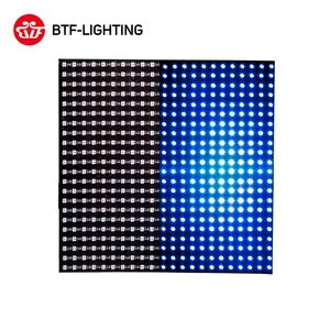WS2812B Mini Led SMD 2427 цифровой 11x44 22x22 цифровой гибкий светодиодный панельный экран индивидуально адресуемый полноцветный Dream DC5V