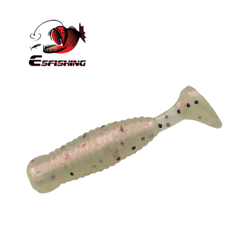 KESFISHING мягкие рыболовные приманки 10 шт. 4 5 см/1 г я личинка красный Спиннер