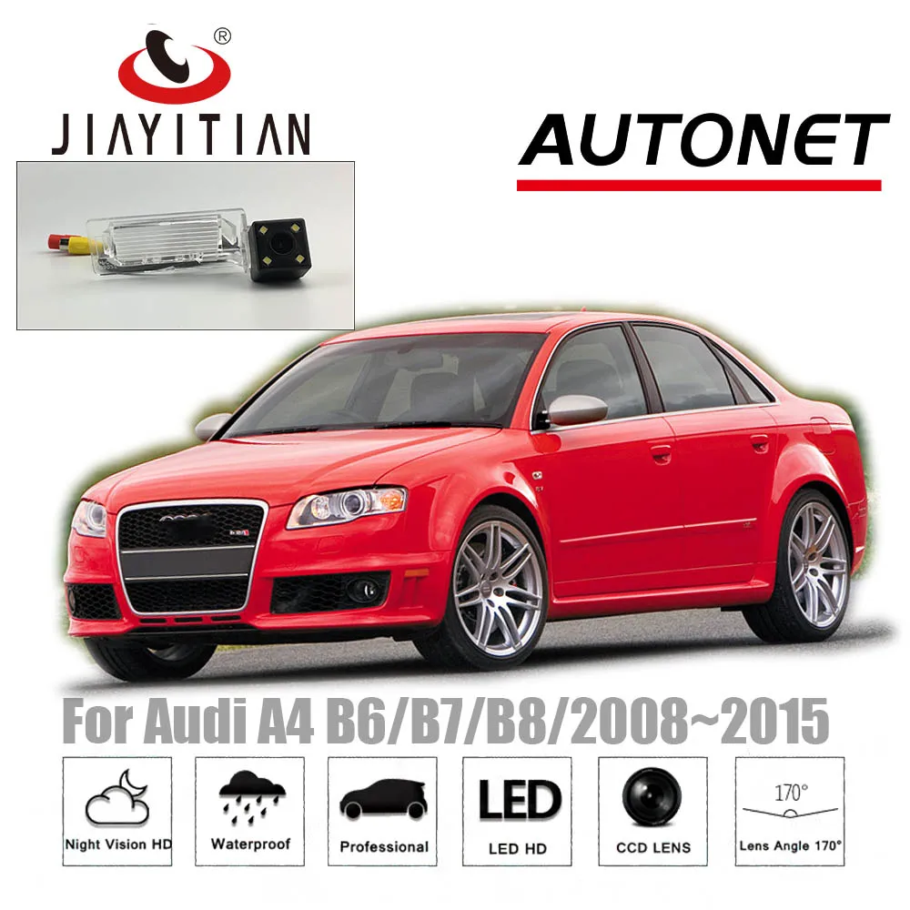 JiaYiTian камера заднего вида для Audi A4 B6/B7/B8/2008 ~ 2015A6L/резервная парковочная камера/CCDNight