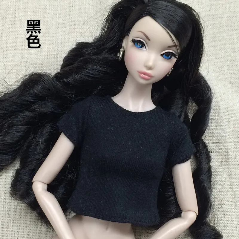 1 шт 1/6 кукла футболка одежда для Blyth Barbies Azone Momoko аксессуары рубашек|doll t-shirt|momoko