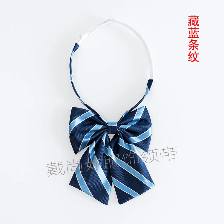 Галстуки Женские однотонные полосатые с принтом женские s бант-галстук универсальная Униформа школьники простые трендовые Формальные Элегантные женские с бантом шикарные