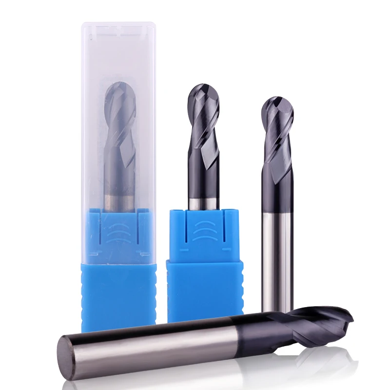 В наличии 5 шт. RADIUS 0.5 HRC45 R0.5 Вольфрам карбида сферическим концом фрезерные машины