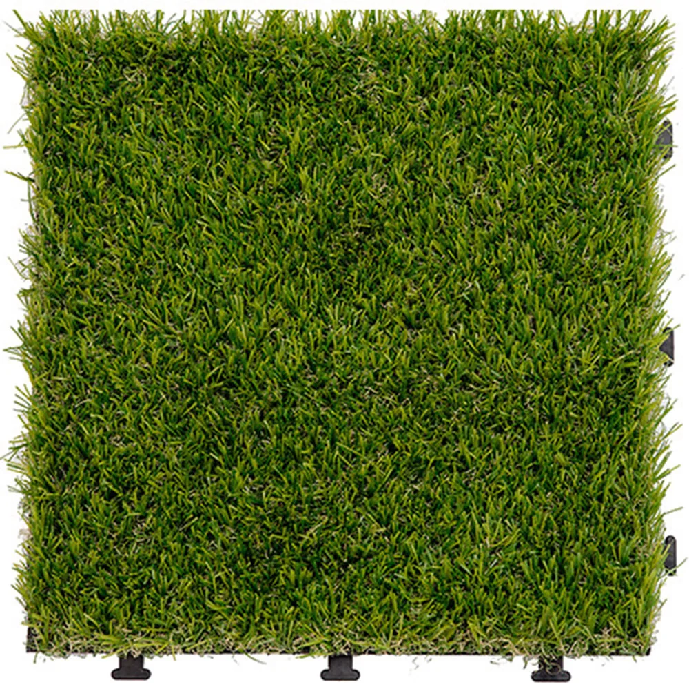 Short grass Enipate травяная плитка серии PP блокировка травяная палубная плитка искусственные анти-износ газона плитка садовый Настил Плитка 30*30*2,6 см - Цвет: Short grass