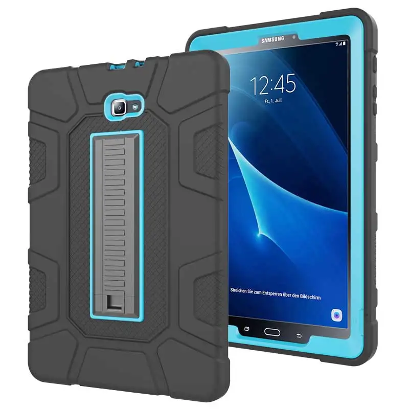 Безопасный силиконовый чехол с подставкой Shockwave для Samsung Galaxy Tab A 10 1 дюймов 2016