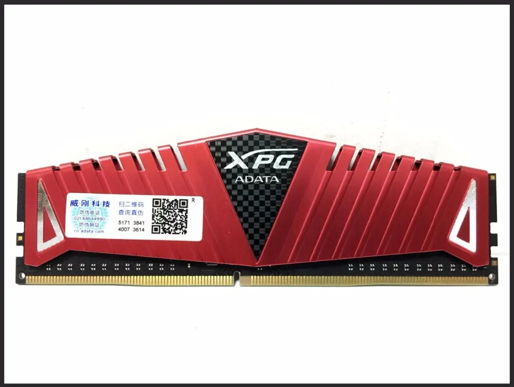 ADATA XPG Z1 PC4 8 ГБ 16 32 DDR4 3000 3200 2666 МГц оперативная память для ПК DIMM 288 pin внутренняя