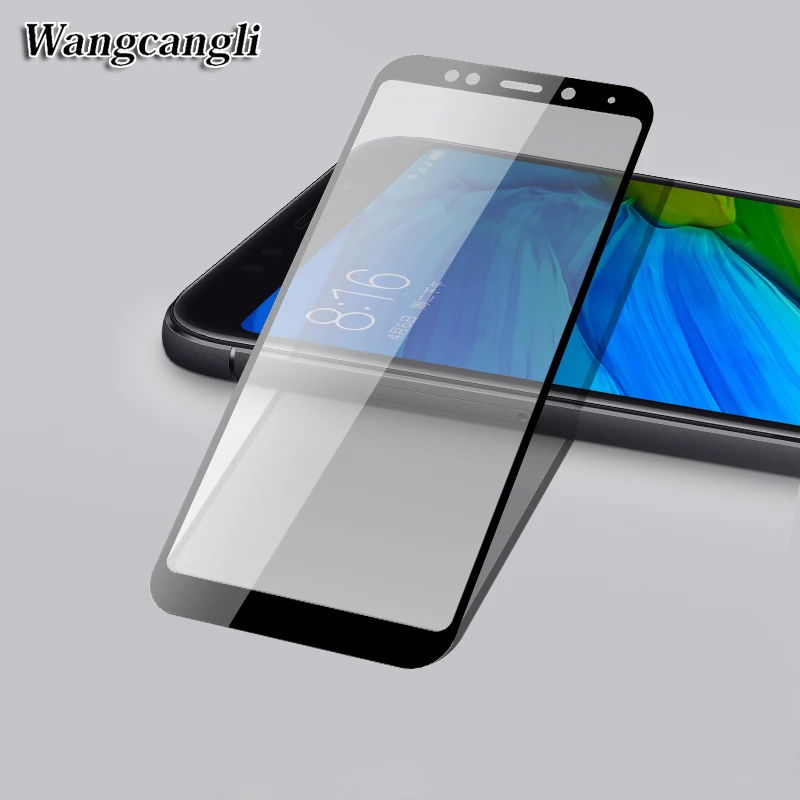 Защитное стекло wangcangli с твердыми краями для xiaomi redmi 5 plus экрана xiomi note 5a prime |