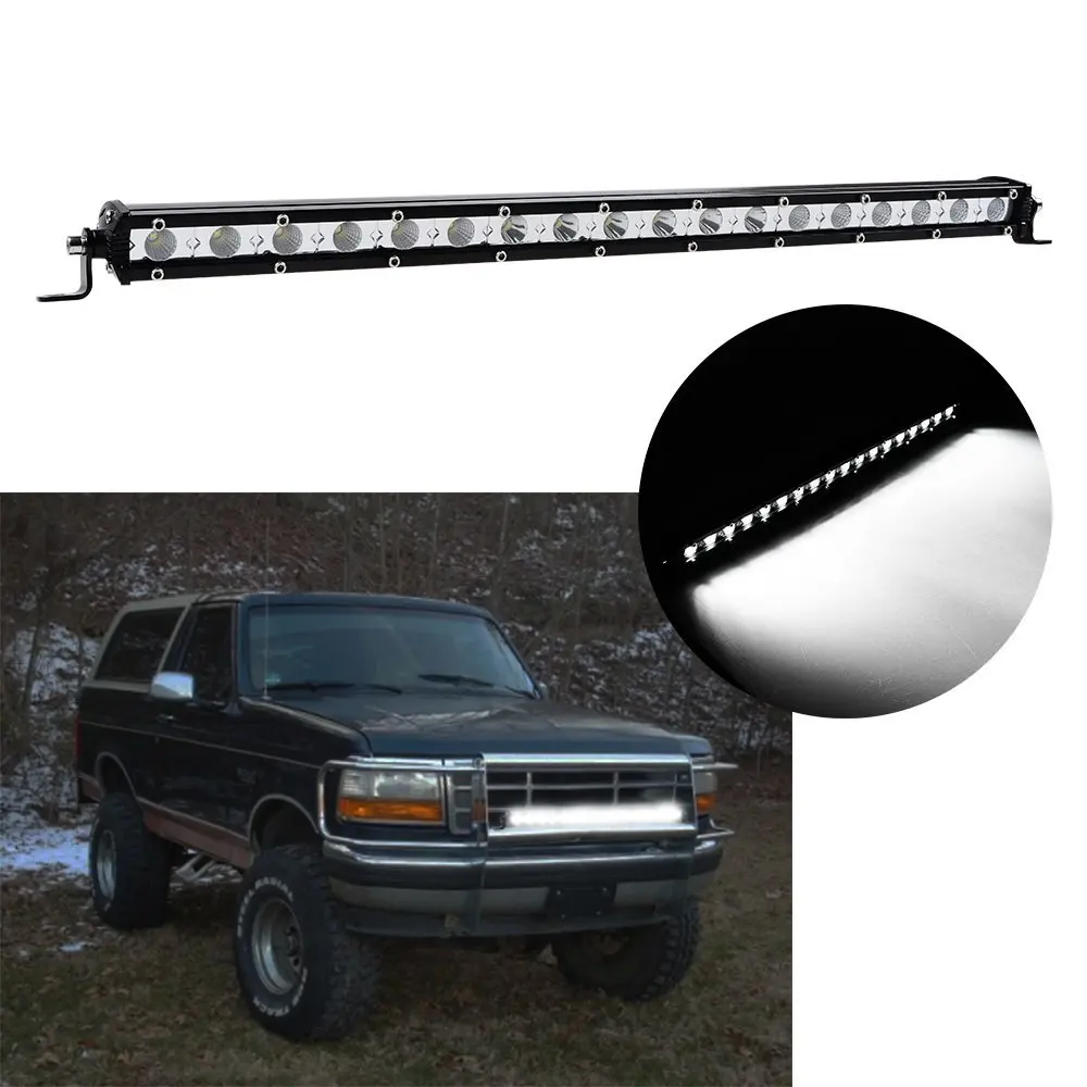 

Safego 19 inch 54W LED Light Bar 12V Car Offroad Truck Driving Vehicle 4x4 4WD ATV SUV Combo Beam Headlight Work Light 24V