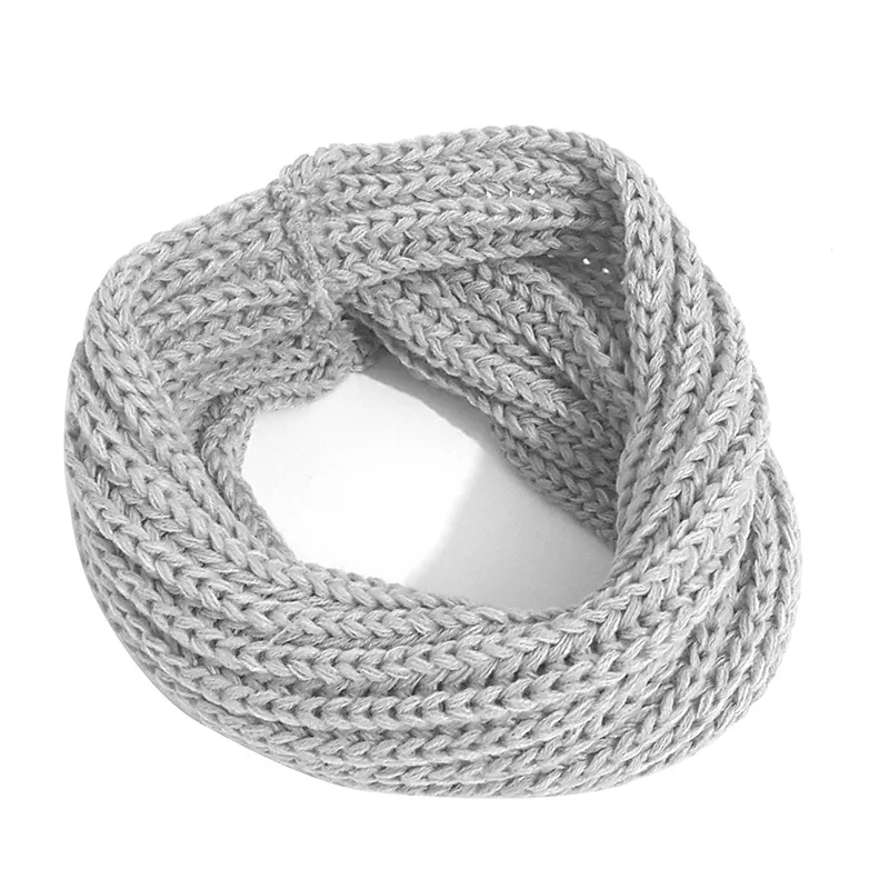 Новые модные зимние вязаные шарфы для женщин теплый Плетеный одиночный шейный