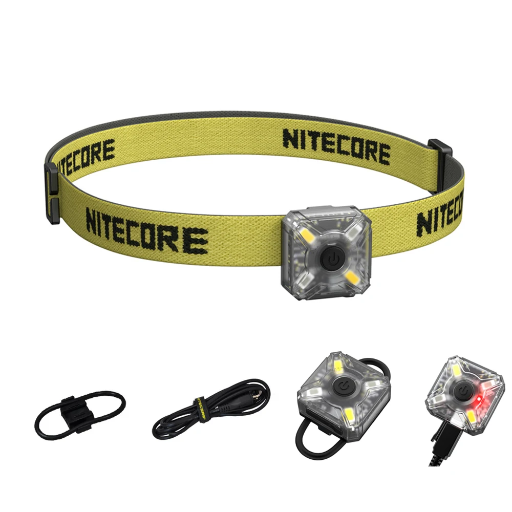 Налобный фонарь NITECORE NU05 высокопроизводительный светодиодный с зарядкой от USB 35