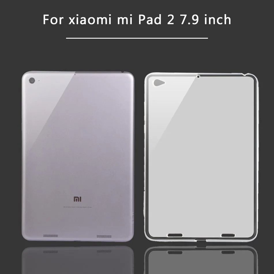 For xiaomi miPad 2 KiKiss ТПУ силиконовый чехол для Xiao mi Tablet mi Pad 4 3 2 1 8,0 mi Pad 4 Plus 10,0 ультра тонкий прозрачный мягкий Tab Чехол - Цвет: For xiaomi miPad 2