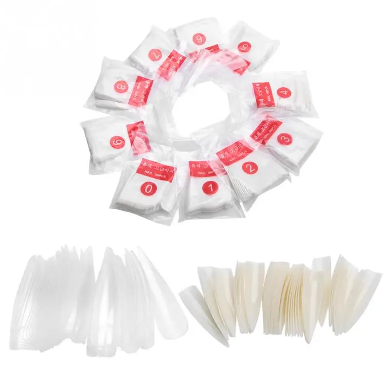 500 подсказок цветные накладные ногти пластиковые 3 вида цветов искусственные |