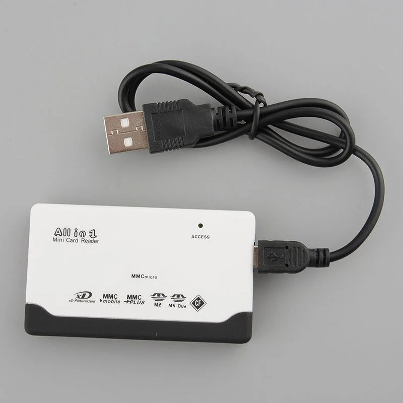 Все в 1 кардридер USB 2 0 компьютер ноутбук смартфон компоненты Micro SD XD MMC MS CF SDHC TF