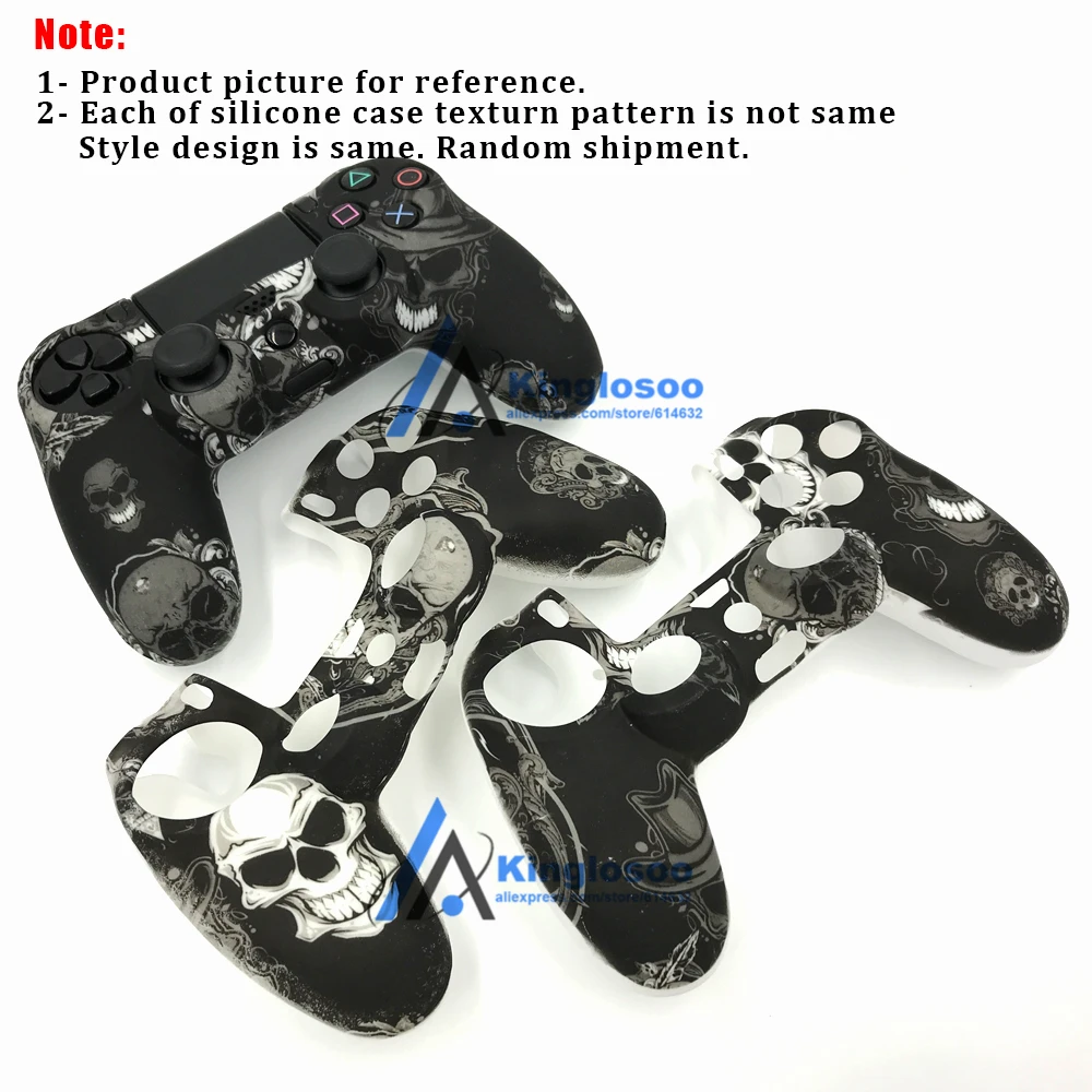 Защитный чехол для Playstation 4 силиконовый резиновый мягкий чехол-накладка