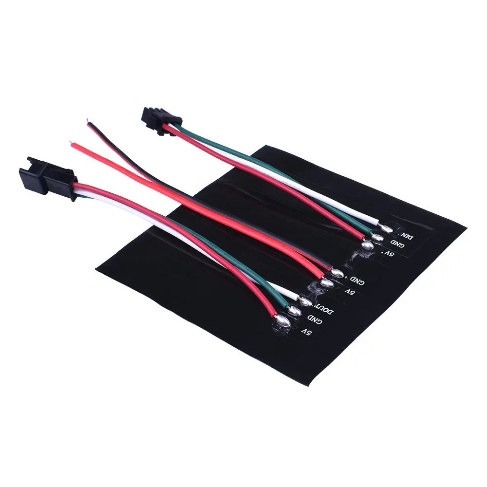 Miroad 8x8 RGB LED гибкий WS2812B 5050 матрица Мечта Цвет Индивидуально Адресуемых