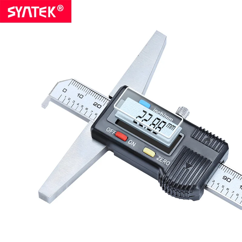 Цифровой штангенциркуль Syntek с одним крюком 6 &quot8&quot 12 &quot150 мм 200 300 Микрометр из