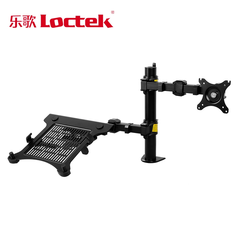 Loctek D1F2 Настольный держатель для 10 16 дюймового монитора + 27 дюймовый ЖК двойная