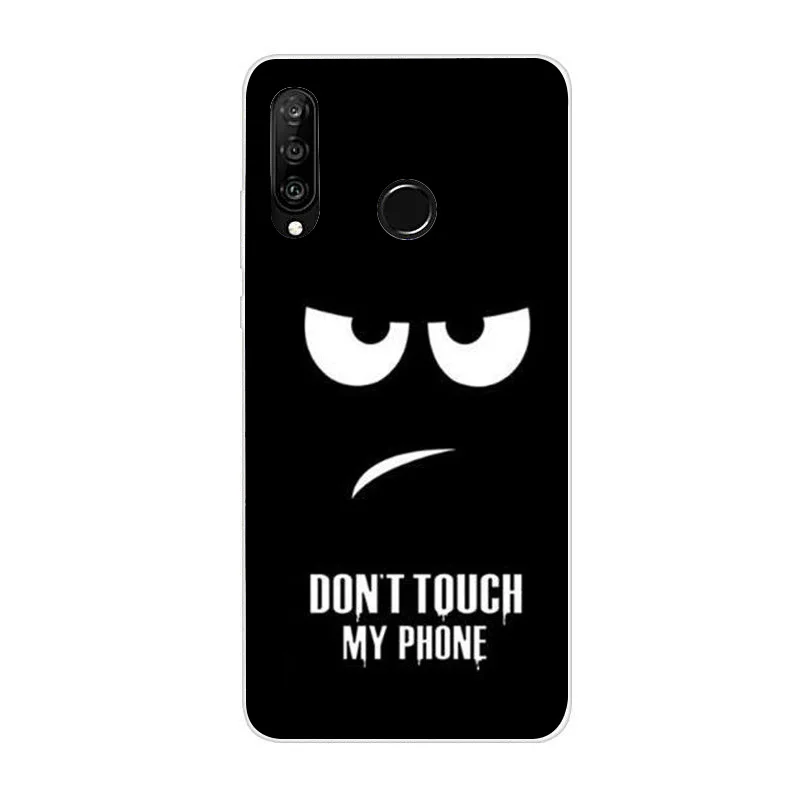 Свиная Птица Сердце для Huawei P30 p20 lite чехол силиконовый funda P10 P20 mate 20 P9 Lite 2017 P умный