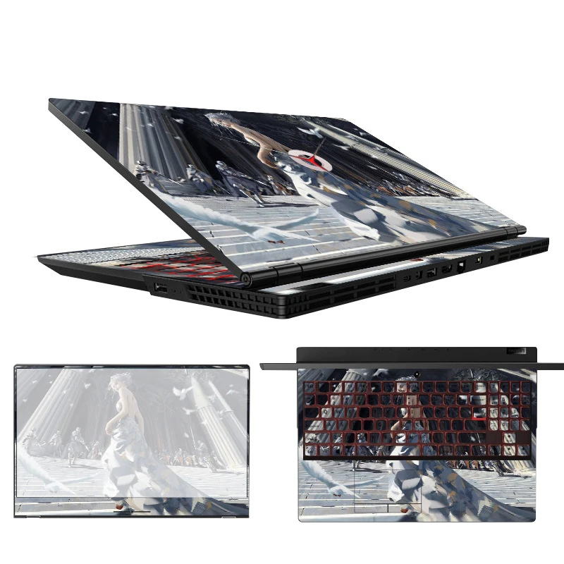 Ноутбук Стикеры для Alienware 17 M17X R3 R4 R5 R6 AW17R2 AW17R3 Area-51m M17 выпуск 17,3 дюймов Тетрадь кожи