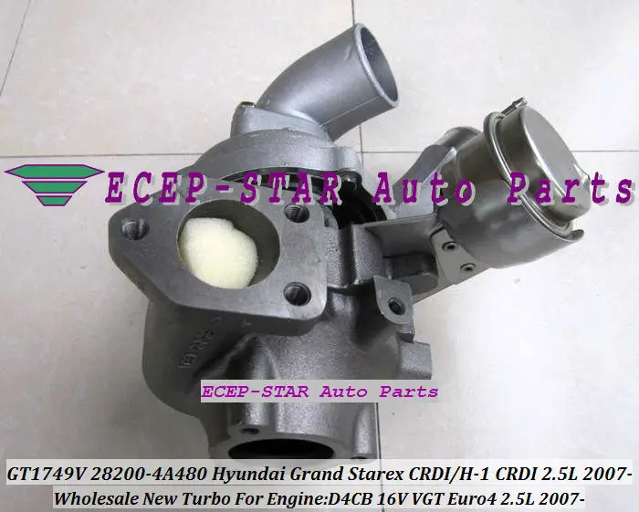 Turbo Repair Kit rebuild BV43 28200-4A480 53039880145 Turbocharger For HYUNDAI H-1 Cargo Travel Grand Starex CRDI D4CB 16V 2.5L |